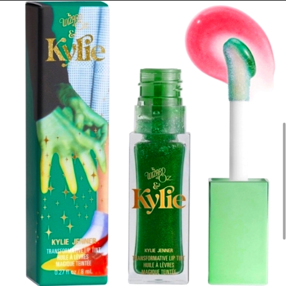 LAST ONE !!!kylie cosmetics wizard of Oz emerald city color changing lip gloss!!